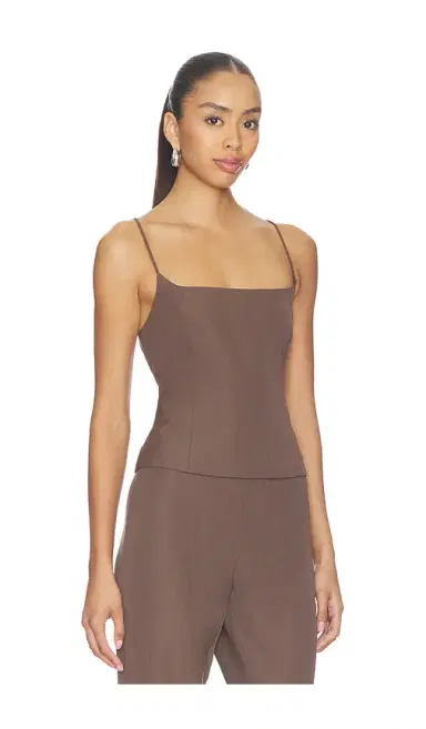 St. Agni Silk Canvas Cami | Thumbnail 2