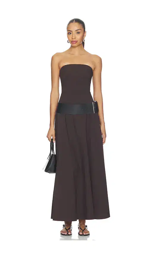 Strapless Rouleau Dress