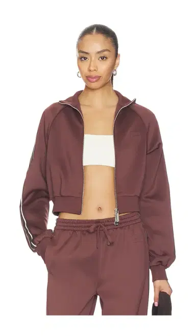 Ksubi Cropped Zip Track Jacket | Thumbnail 1 Ksubi Cropped Zip Track Jacket | Thumbnail 1