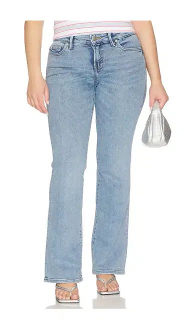 GOOD AMERICAN Good Low Rise Boot Jeans | Thumbnail 2 GOOD AMERICAN Good Low Rise Boot Jeans | Thumbnail 2