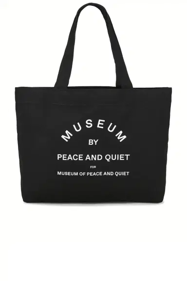 Museum of Peace and Quiet Museum By Pq Tote Bag | Thumbnail 3