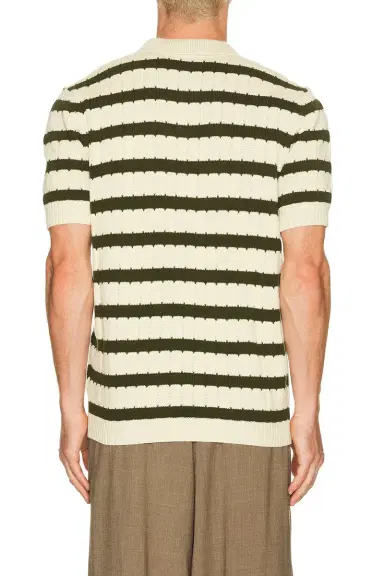 Percival Stine Knitted Polo | Thumbnail 4