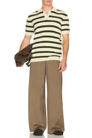 Percival Stine Knitted Polo | Thumbnail 5