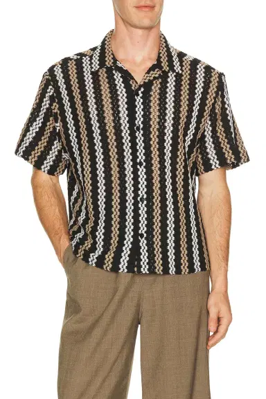 Percival Wade Crochet Shirt | Thumbnail 3 Percival Wade Crochet Shirt | Thumbnail 3