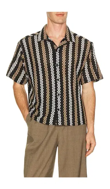 Percival Wade Crochet Shirt | Thumbnail 1 Percival Wade Crochet Shirt | Thumbnail 1