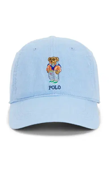 Polo Ralph Lauren Novelty Bear Linen Ball Cap | Thumbnail 1 Polo Ralph Lauren Novelty Bear Linen Ball Cap | Thumbnail 1