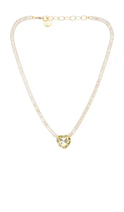Anton Heunis Vintage Style Heart Necklace