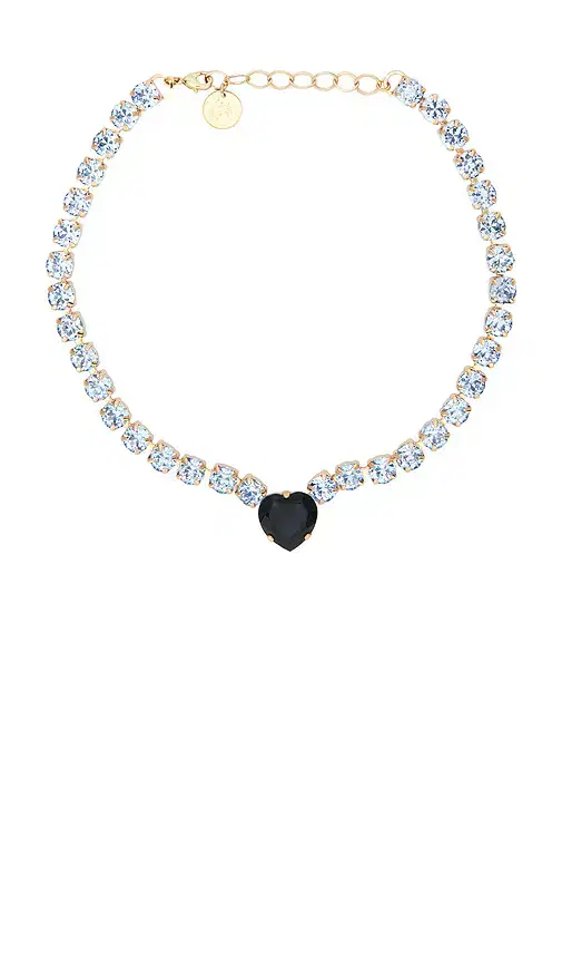 Anton Heunis Vintage Style Heart Necklace