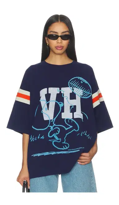Vintage Heavy x Peanuts Snoopy Football Jersey | Thumbnail 3