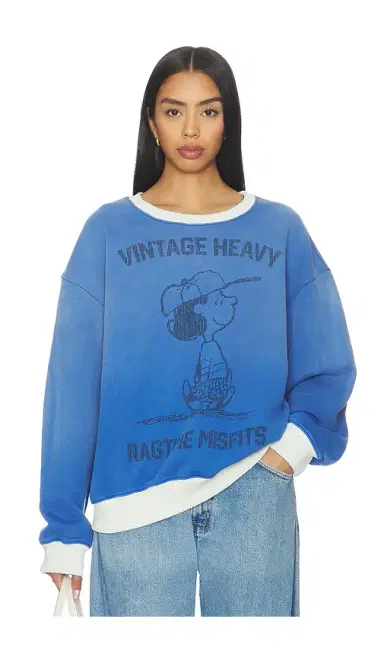 Vintage Heavy x Peanuts Lucy Ragtime Crewneck Sweater | Thumbnail 3