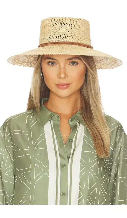 Rag & Bone Crochet Boater Hat
