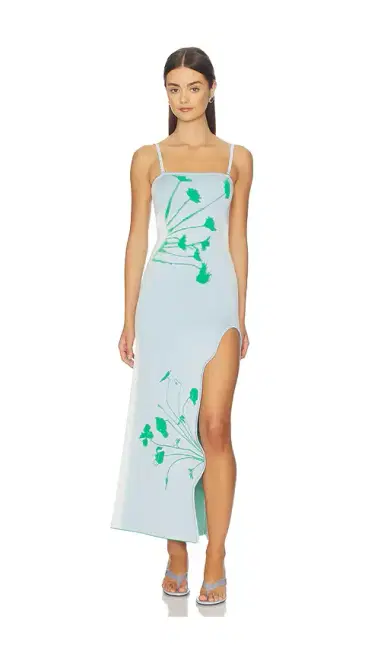 PH5 Iris Flower Print Maxi Tank Dress | Thumbnail 2 PH5 Iris Flower Print Maxi Tank Dress | Thumbnail 2