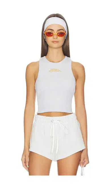 Casablanca Ribbed Tank Top | Thumbnail 1
