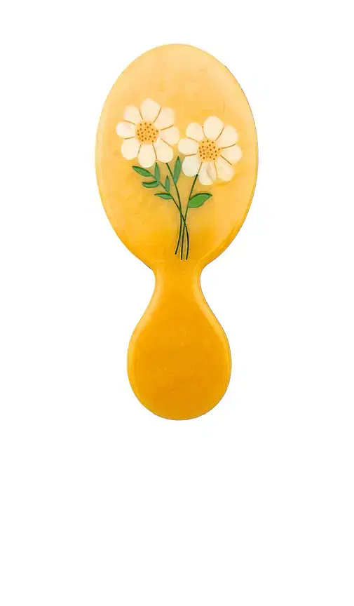 Solar Eclipse Hand-painted Vintage Daisy Handbag Hero Brush