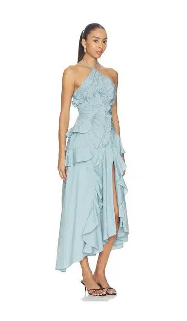 AMUR Ottavia Ruffle Dress | Thumbnail 2 AMUR Ottavia Ruffle Dress | Thumbnail 2