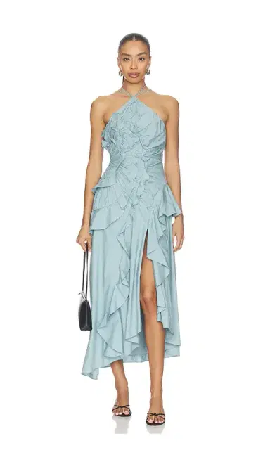 AMUR Ottavia Ruffle Dress | Thumbnail 1 AMUR Ottavia Ruffle Dress | Thumbnail 1