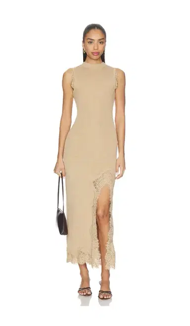 L'Academie Votella Lace Midi Dress | Thumbnail 1