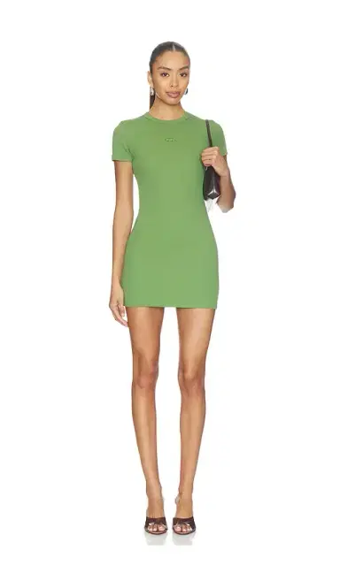 GCDS Rib Logo Lounge Dress | Thumbnail 1 GCDS Rib Logo Lounge Dress | Thumbnail 1
