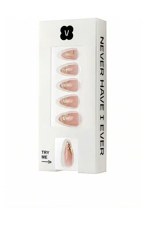 Never Have I Ever Wind-Worn Stone Press-On Nails
