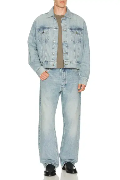 Fear of God Essentials Classic Denim Jacket | Thumbnail 5 Fear of God Essentials Classic Denim Jacket | Thumbnail 5