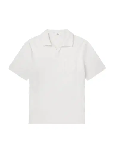 MR P. Cotton and Silk-Blend Terry Polo Shirt - Men | Thumbnail 1 MR P. Cotton and Silk-Blend Terry Polo Shirt - Men | Thumbnail 1