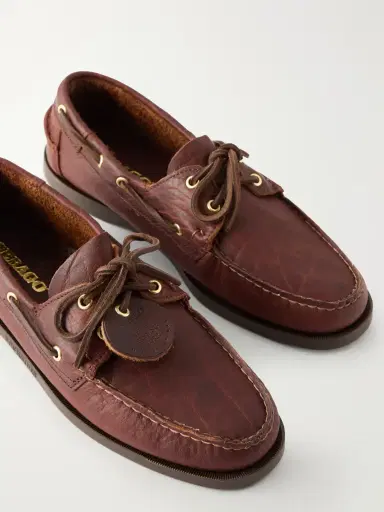 Sebago Portland Momoth Full-Grained Leather Boat Shoes - Men | Thumbnail 5