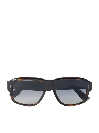 DIOR Eyewear DiorTailoring N1I Havana Geometric Acetate Sunglasses - Men | Thumbnail 1 DIOR Eyewear DiorTailoring N1I Havana Geometric Acetate Sunglasses - Men | Thumbnail 1