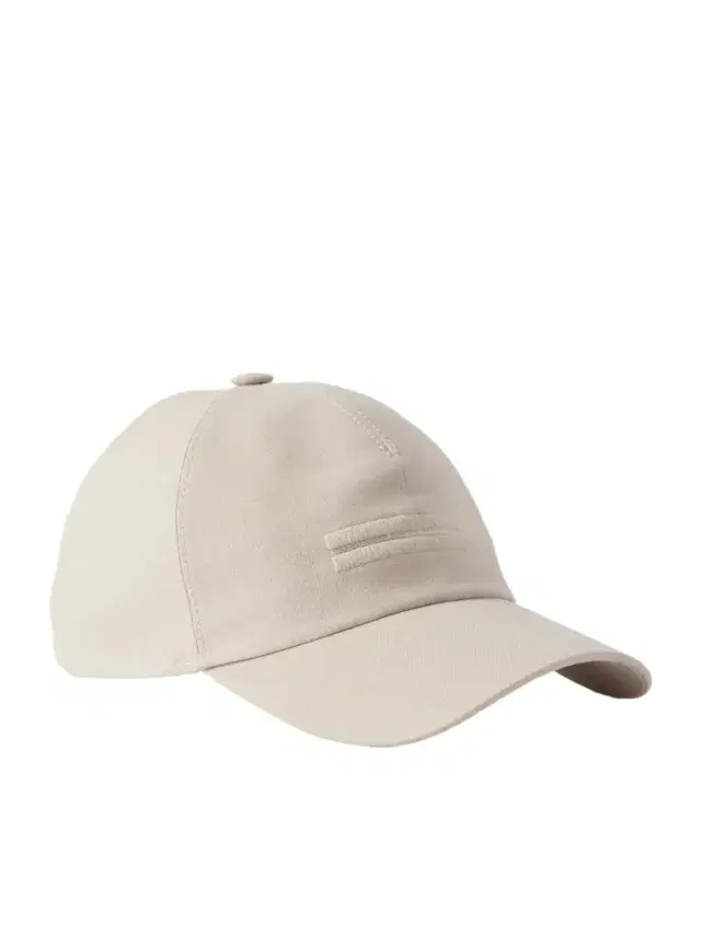 Zegna Oasi Logo-Detailed Linen Baseball Cap - Men