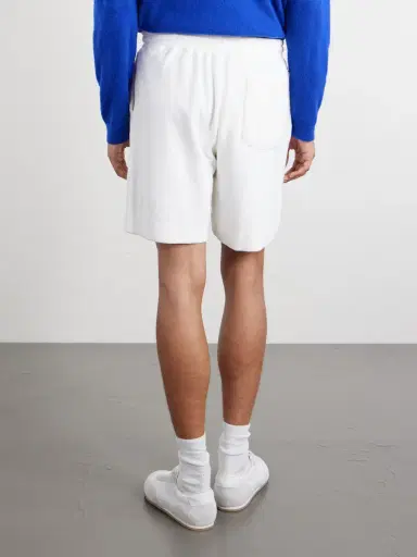 MR P. Straight-Leg Organic Cotton and Silk-Blend Terry Shorts - Men | Thumbnail 4 MR P. Straight-Leg Organic Cotton and Silk-Blend Terry Shorts - Men | Thumbnail 4