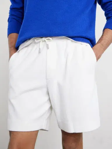 MR P. Straight-Leg Organic Cotton and Silk-Blend Terry Shorts - Men | Thumbnail 5 MR P. Straight-Leg Organic Cotton and Silk-Blend Terry Shorts - Men | Thumbnail 5