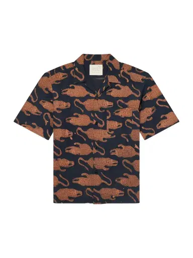 Kardo Ronen Printed Cotton Shirt - Men | Thumbnail 1