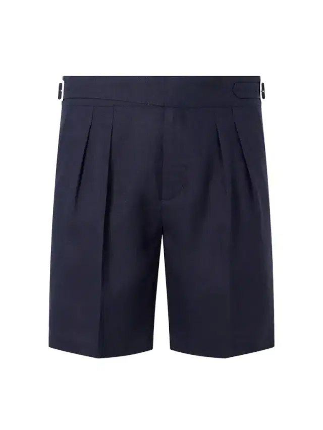 MR P. Straight-Leg Pleated Linen Bermuda Shorts - Men