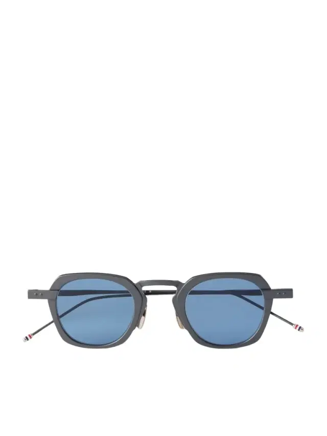 Thom Browne Square-Frame Titanium Sunglasses - Men