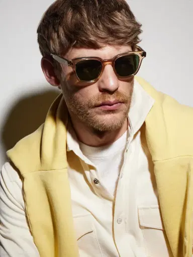 Garrett Leight California Optical Broadway D-Frame Acetate Sunglasses - Men | Thumbnail 2