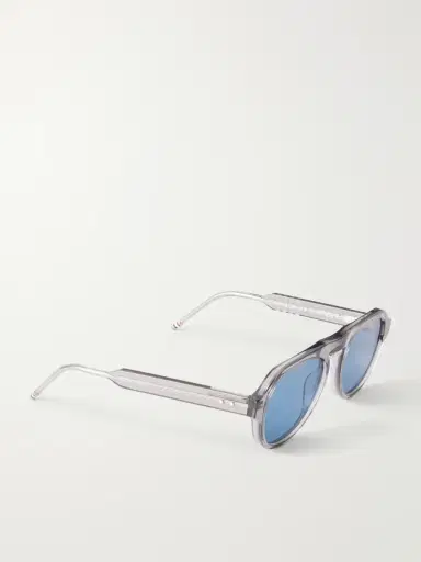 Thom Browne Round-Frame Acetate Sunglasses - Men | Thumbnail 3 Thom Browne Round-Frame Acetate Sunglasses - Men | Thumbnail 3