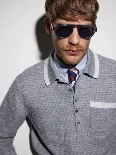 Thom Browne Round-Frame Acetate Sunglasses - Men | Thumbnail 4 Thom Browne Round-Frame Acetate Sunglasses - Men | Thumbnail 4