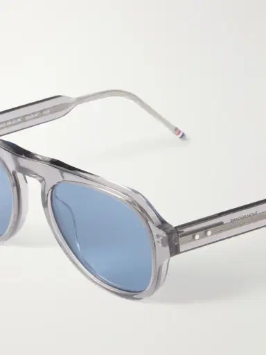 Thom Browne Round-Frame Acetate Sunglasses - Men | Thumbnail 5 Thom Browne Round-Frame Acetate Sunglasses - Men | Thumbnail 5