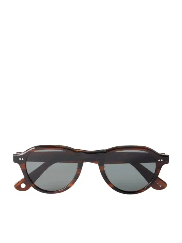 McNally Oval-Frame Acetate Sunglasses - Men