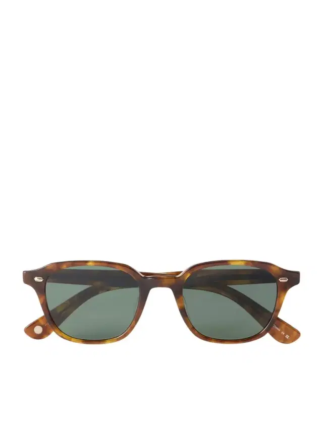 Lachman Round-Frame Acetate Sunglasses - Men