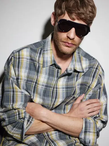 Loewe Slim Aviator-Style Acetate Sunglasses - Men | Thumbnail 2