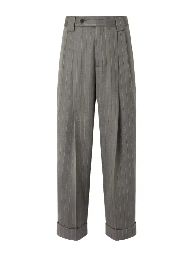 Versace Pleated Pinstriped Virgin Wool-Twill Trousers - Men