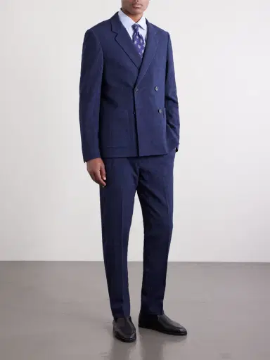 MR P. Double-Breasted Checked Wool-Blend Suit Jacket - Men | Thumbnail 2