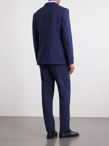 MR P. Double-Breasted Checked Wool-Blend Suit Jacket - Men | Thumbnail 4
