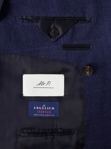 MR P. Double-Breasted Checked Wool-Blend Suit Jacket - Men | Thumbnail 6