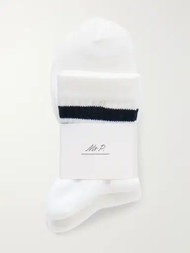 MR P. Three-Pack Cotton-Blend Socks - Men | Thumbnail 3 MR P. Three-Pack Cotton-Blend Socks - Men | Thumbnail 3