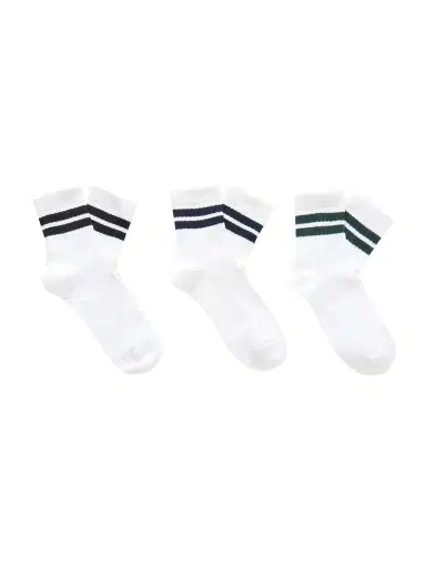 MR P. Three-Pack Cotton-Blend Socks - Men | Thumbnail 1 MR P. Three-Pack Cotton-Blend Socks - Men | Thumbnail 1