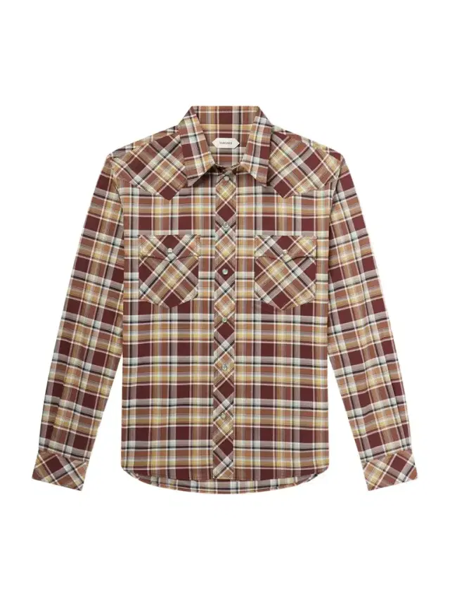 Versace Checked Cotton Shirt - Men