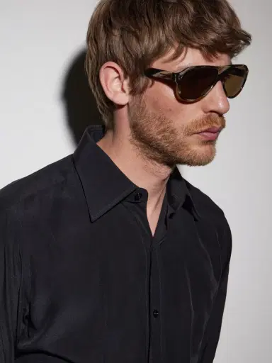 Tom Ford Samuele 02 Pilot Acetate Sunglasses - Men | Thumbnail 2 Tom Ford Samuele 02 Pilot Acetate Sunglasses - Men | Thumbnail 2