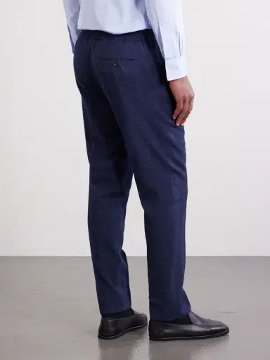 MR P. Slim-Fit Tapered Checked Wool-Blend Suit Trousers - Men | Thumbnail 4 MR P. Slim-Fit Tapered Checked Wool-Blend Suit Trousers - Men | Thumbnail 4