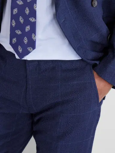 MR P. Slim-Fit Tapered Checked Wool-Blend Suit Trousers - Men | Thumbnail 5 MR P. Slim-Fit Tapered Checked Wool-Blend Suit Trousers - Men | Thumbnail 5